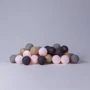 Гирлянда Cotton ball lights на 10 шаров 2,7м, Sand Grey: Применение Для дома