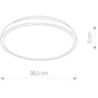 Світильник Nowodvorski 8186 Agnes LED 1x22W 4000K: Тип Потолочные светильники