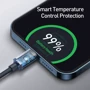 Кабель Baseus Cable USB-C to Lightning Crystal Shine 20W 2m Black (CAJY000301) фото 3