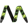 Ремень гитарный FENDER STRAP 2" NEON MONOGRAMMED GREEN YELLOW