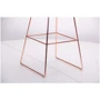 Стул барный AMF Chik, rose gold, royal blue (545681) фото 5