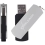 USB-флешка eXceleram 64GB P2 Series USB 2.0 Silver/Black (EXP2U2SIB64) фото 3