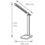 Настільна лампа Eurolamp 5W 3000-5000K (LED-TLG-1(white)): Тип джерела освітлення Светодиодная лампа LED