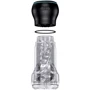 Мастурбатор Kiiroo Feel Pocket Crystal с всасывающей интерактивной насадкой PowerBlow Combo Set