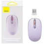 Мышь Baseus Wireless Mouse F01B Nebula Purple Tri-Mode (B01055503513-00): Интерфейс подключения Bluetooth, Wireless