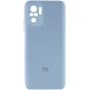 Чехол для телефонов Mobile Case Silicone Cover Shield Camera Lilac Blue for Xiaomi Redmi Note 10 / Note 10s
