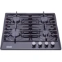 Варочная поверхность газовая Perfelli HGM 61490 BL: Рабочая поверхность эмаль