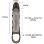 Насадка с вибрацией Men extension, BI-026210A-1