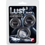 Набор эрекционных колец Orion Lust 3 Black