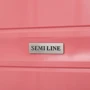 Чемодан Semi Line 26" (M) Pink (T5615-2) (DAS302309): Застежка Молния