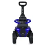 Детский электромобиль-толокар 2в1 Bambi Квадроцикл синий (M 4803EL-4)
