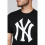 Футболка 47 Brand NY Yankees Imprint Echo Tee Me (544088-FS) L черная с принтом: Состав Полиэстер, Хлопок