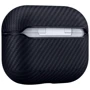 Чехол для наушников Pitaka MagEZ Case 2 Twill Black/Grey (APM6001) for Apple AirPods 3 фото 1