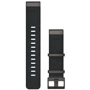 Ремешок Garmin QuickFit 22 Watch Bands Jacquard-weave Nylon Strap Heathered Black (010-12738-03)
