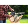 Пила цепная Ryobi RY36CSX40B-160P аккумуляторная, MAX POWER 36В, АКБ 1х6Ач (5133004899): Шаг цепи 0.375" (9.52 мм)