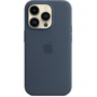 Чехол для iPhone Apple for iPhone 14 Pro Silicone Case with MagSafe Storm Blue (MPTF3) : Цвет синий