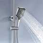 Душевая система Lefton Thermostatic Shower System with 5 Water Modes and Temperature Display Screen-SST2206 Chrome: Диаметр ручной лейки, см 10x16
