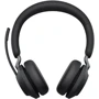 Наушники Jabra Evolve 2 65 MS Stereo Black (26599-999-899): Тип крепления оголовные
