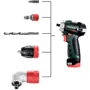 Шуруповерт Metabo PowerMaxx BS BL Q (601749500): Тип инструмента безударная дрель-шуруповерт