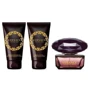 Парфюмированный набор Versace Crystal Noir (Туалетная вода 50 ml + Гель для душа 50 ml + Бальзам для тела 50 ml): Вид Набор