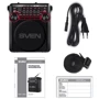 Акустика SVEN SRP-355 Red: AM / FM радио есть