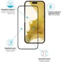 Защитное стекло для iPhone Global Tempered Glass Full Glue Black for iPhone 15 Pro: Тип аксессуара защитное стекло