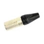 Коннектор XLR 3-pin male (папа) QUIK LOK NC355 Neutrik NC3MXX
