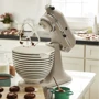 Чаша KitchenAid 4.7 л 5KSM2CB5PHS керамическая, с ручкой, белая, узор полосы