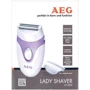 Эпилятор AEG LS 5652 Blue: Влажная эпиляция Есть