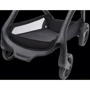 Прогулянкова коляска Bugaboo Dragonfly Graphite/Grey Melange (без капюшона) (100047039): Ширина шасі 52 см