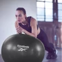 Мяч для фитнеса Reebok 55 CM RAB-12015BK темно-серый (885652020329): Материал ПВХ (98.4%), ПП (1.6%)