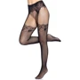 Колготки Leg Avenue Fishnet tights with back seam One size Black