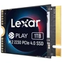 Lexar PLAY 2230 PCIe 4.0 1TB (LNMPLAY001T-RNNNG): Інтерфейс підключення PCI-Express 4.0 (x4)