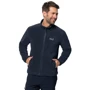 Куртка Jack Wolfskin Arland 3IN1 1110711-1010 52 черная демисезонная с капюшоном: Фасон Прямой