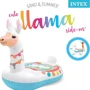 Плотик Intex 57564 135-94-112см, лама, 2 ручки, вік 3+, в кор-ке: Колір білий