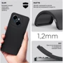 Чехол для телефонов ArmorStandart Matte Slim Fit Camera cover Black for Tecno Spark Go 1 (KL4) (ARM81202)