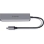 Адаптер REAL-EL Adapter USB-C to USB-C+3xUSB+HDMI Space Grey (EL123110002) фото 7