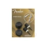 Стреплоки для гитары FENDER STRAP LOCKS BLACK PAIR FSLB1: Производитель Fender