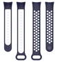 Ремінець Becover Sport Band Vents Style Blue/White for Xiaomi Smart Band 10 (713632)
