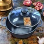 Котелок чугунный Maysternya со стеклянной крышкой 24 см 5 л (Т403С3) фото 1