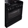 Плита комбінована Liberton LGC-2462B: Кількість газових конфорок 4
