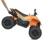 Дитячий електроквадроцикл Bambi Racer 4WD 140W помаранчевий (M 5031EBLR-7): Матеріал корпусу пластик
