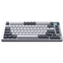 Клавіатура Motospeed Darmoshark K8 Gateron Silver Pro White-Gray (dmk8wgspro): Додатково подсветка клавиш, украинская раскладка