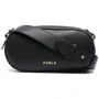 Женская сумка через плечо Furla Real S Crossbody Double Zip черная (WB00253HSF000O600010)