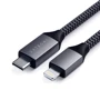 Кабель Satechi Cable USB-C to Lightning 1.8m Space Grey (ST-TCL18M): Довжина 1.8 м