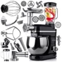 Кухонний комбайн Lehmann Mastic Black: Кількість насадок 5