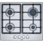 Варильна поверхня газова Bosch PGP6B5O90R: Робоча поверхня нержавіюча сталь
