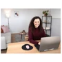 Мышь Trust Puck Wireless/Bluetooth Silent Pink (24125): Эргономика симметричная для левшей