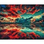 Картина за номерами Brushme Відображення світу 40x50 см (BS52183)