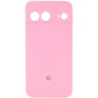 Чехол для телефонов Lakshmi Premium Silicone Case with Logo Full Camera Light Pink for Google Pixel 7a